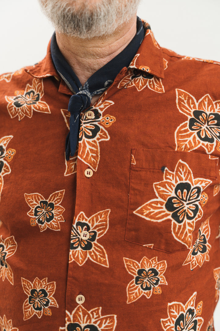 "Exotic Flower" Aloha Shirt