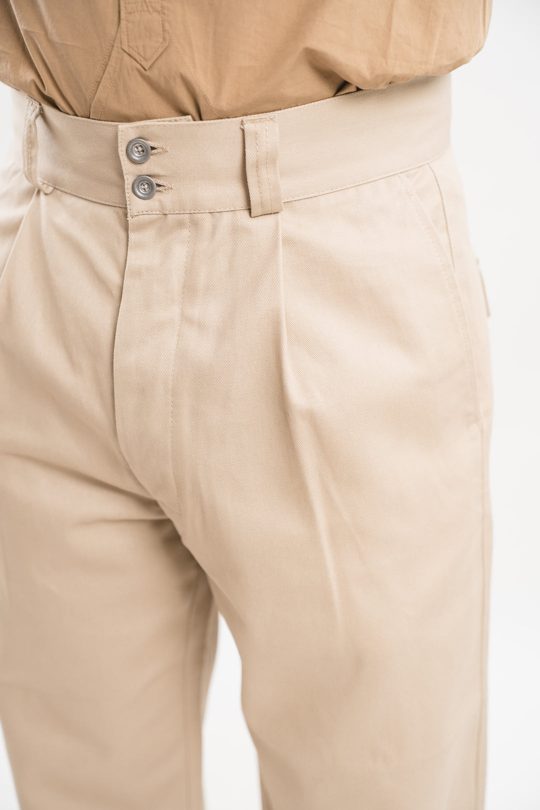 Blue and Off-white selvedge denim trousers