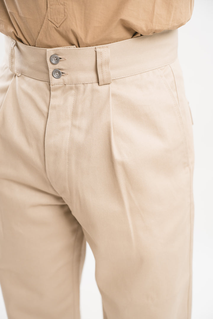 Chino Militare in Tela Massaua 100% cotone