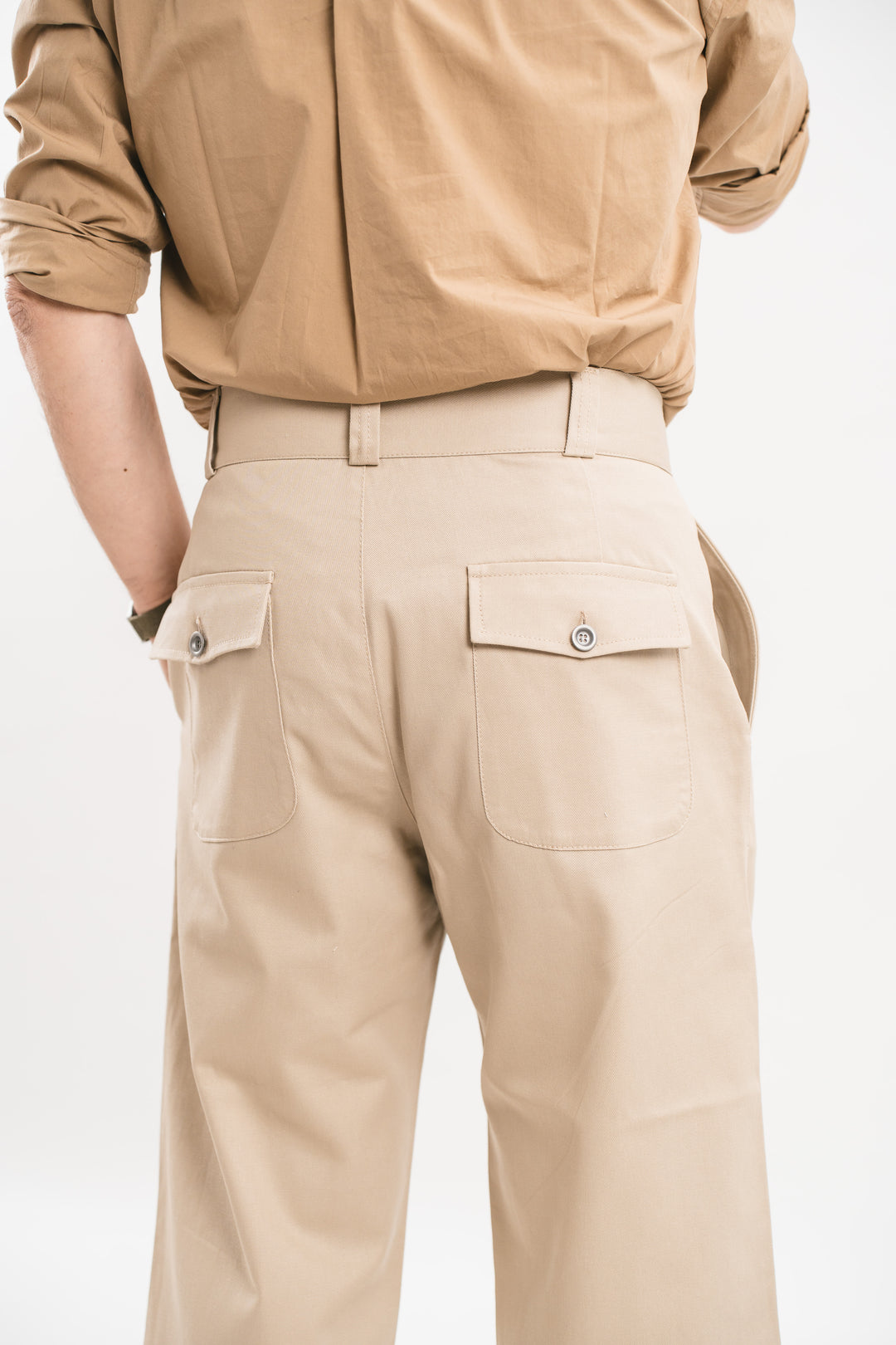 Chino Militare in Tela Massaua 100% cotone