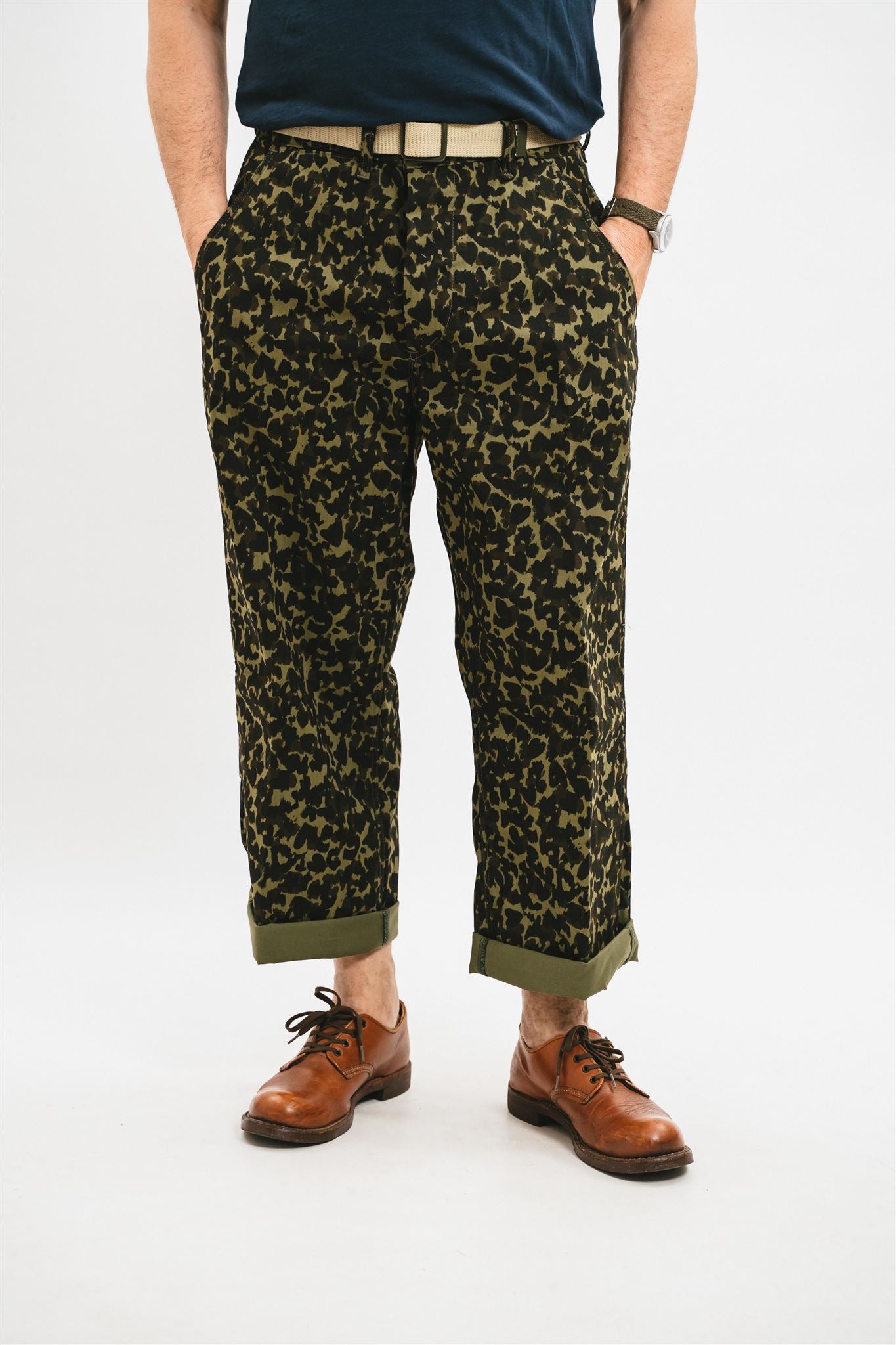 P-53 Trousers Leopard Camo – Dexter Firenze