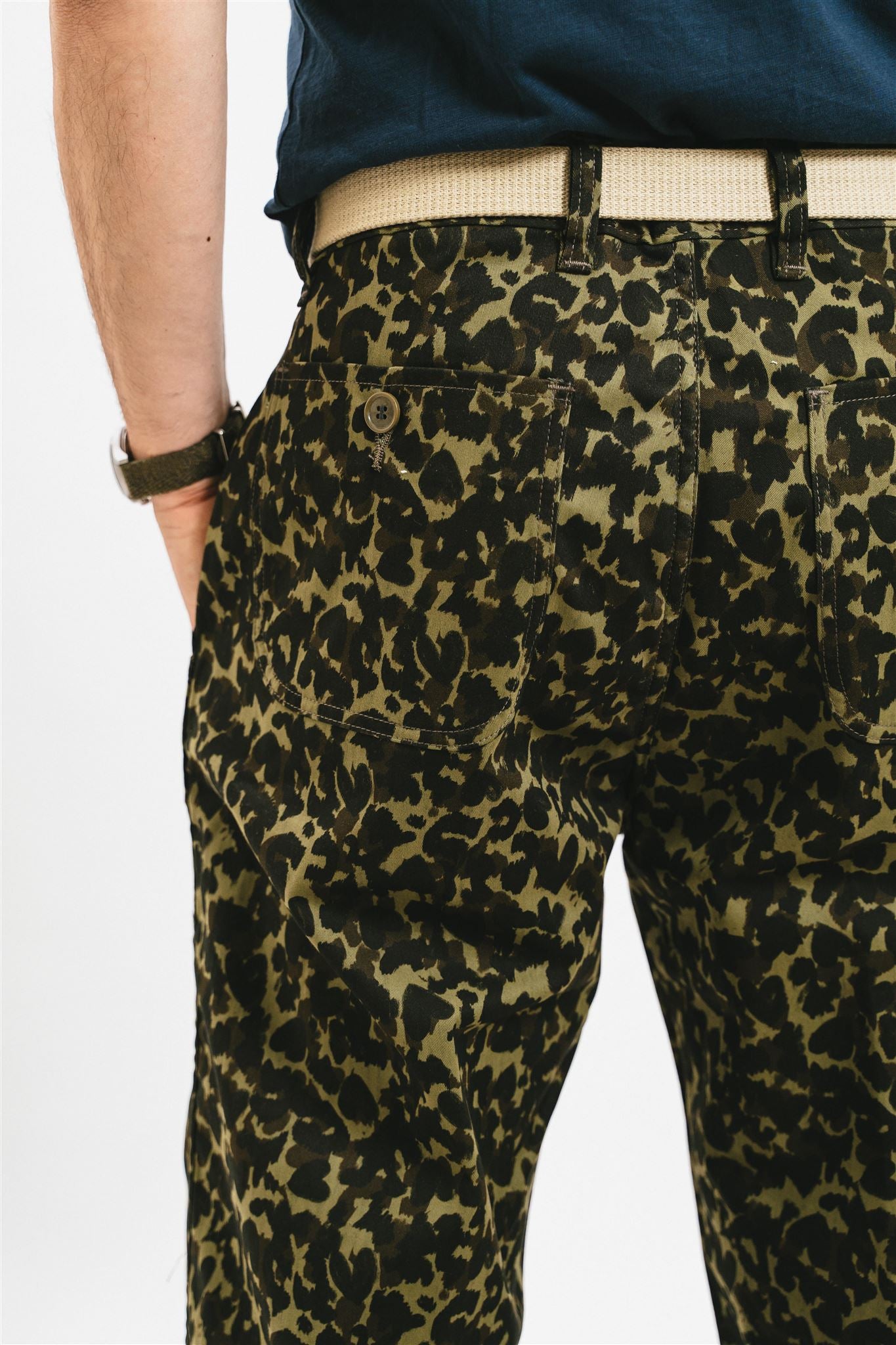 d.i.a/ヒョウ柄ファーポケ★ニットショートパンツ d.i.a/ヒョウ柄ファーポケ☆ニットショートパンツ