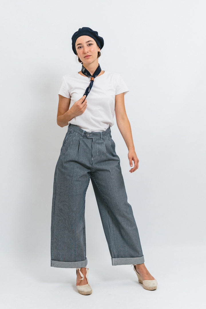 Hickory Stripes women's trousers